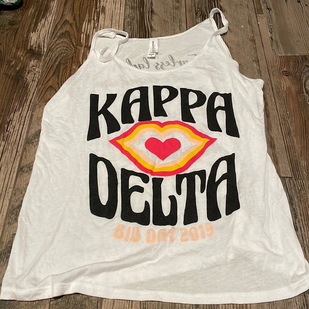 Kappa Delta Bid Day tank top